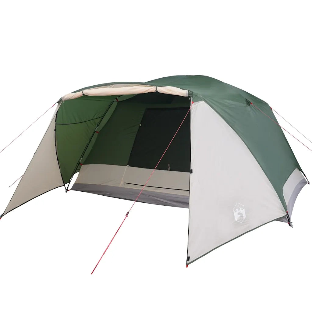 Tenda da Campeggio a Cupola per 6 Persone Verde Impermeabile 94418