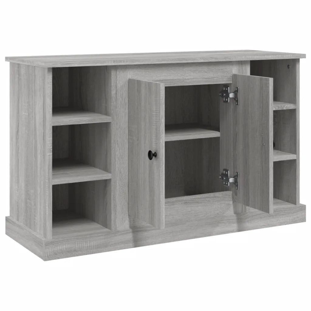 Credenza-Buffet-Armadio da cucina Grigio Sonoma 100x35,5x60 cm in Legno Multistrato