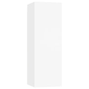 Mobile TV | Armadietto TV | Mobile Porta TV Bianco 30,5x30x90 cm in Legno Multistrato
