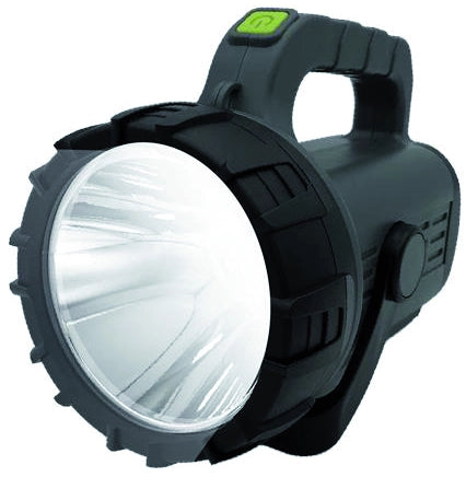 Luxen TORCIA RICARICABILE CON POWERBANK, LUCE FRONTALE E LATERALE, 5W, 250-350 lumen