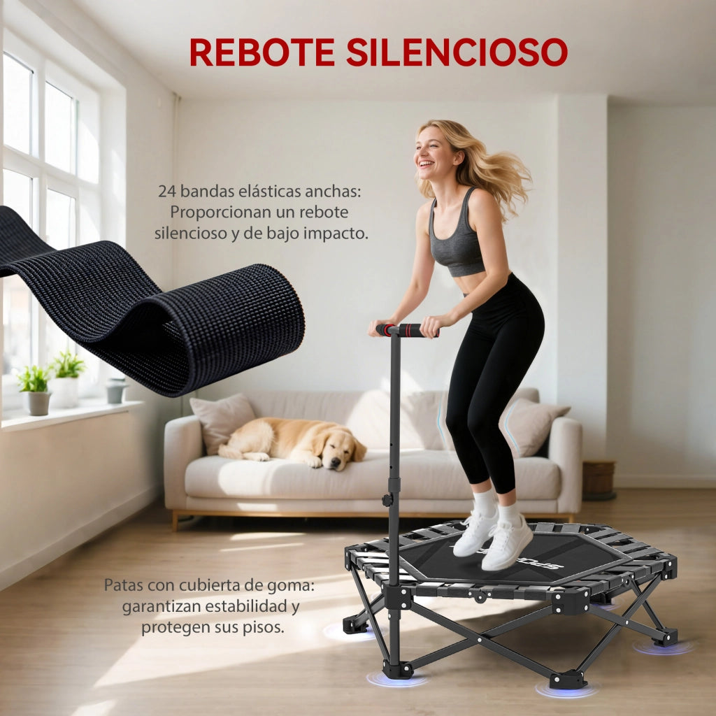 Trampolino Fitness Pieghevole ¨C Minimal ¨C 104x104x114 cm