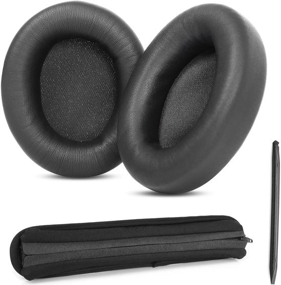 Orecchini sostitutivi Orecchini compatibili con Studio Pro cuffie per orecchie Coperture orecchiali in pelle protezione orecchie (copertura orecchie + cintura per la testa)