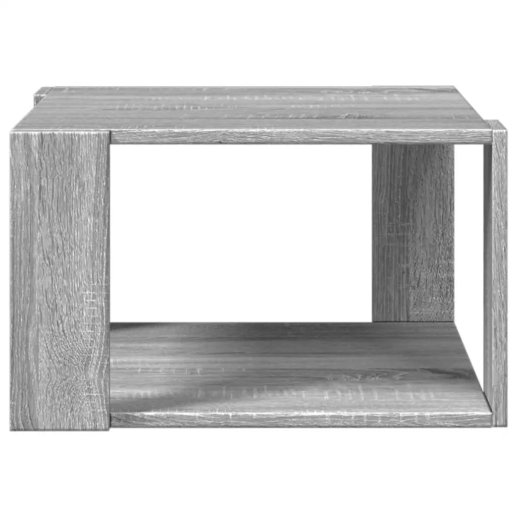 Tavolino salotto | Tavolino da caff¨¨ | Tavolino da Soggiorno Grigio Sonoma 51,5x51,5x30cm Legno Multistrato
