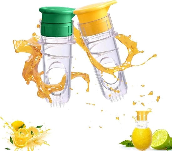 Due pezzi di pressa per limoni a mano per lime, limoni e altri frutti di agrumi
