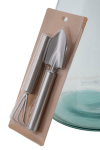 Vaso Garden Ø21,5x43,5 cm Vetro Trasparente