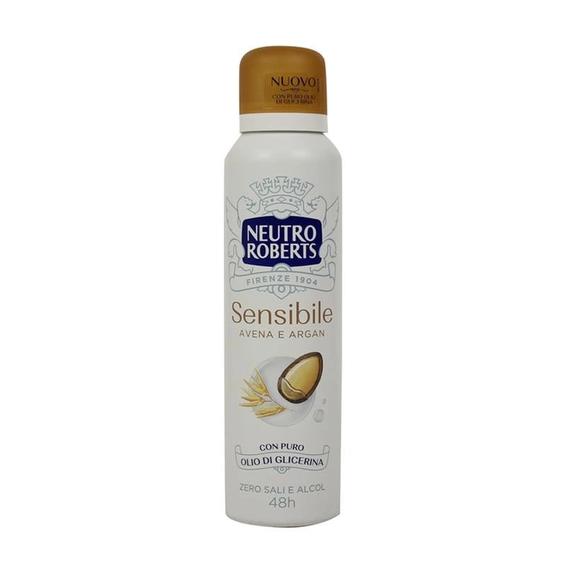 NEUTRO ROBERTS DEODORANTE SPRAY 150ML AVENA E ARGAN