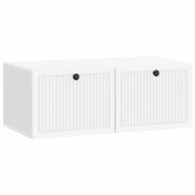 Mobile Porta TV da Muro Bianco 78,5 x 41 x 30 cm 898005