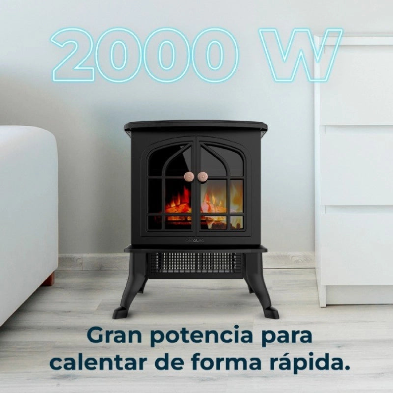 CECOTEC 08268 - Caminetto elettrico ReadyWarm 2000 Flames