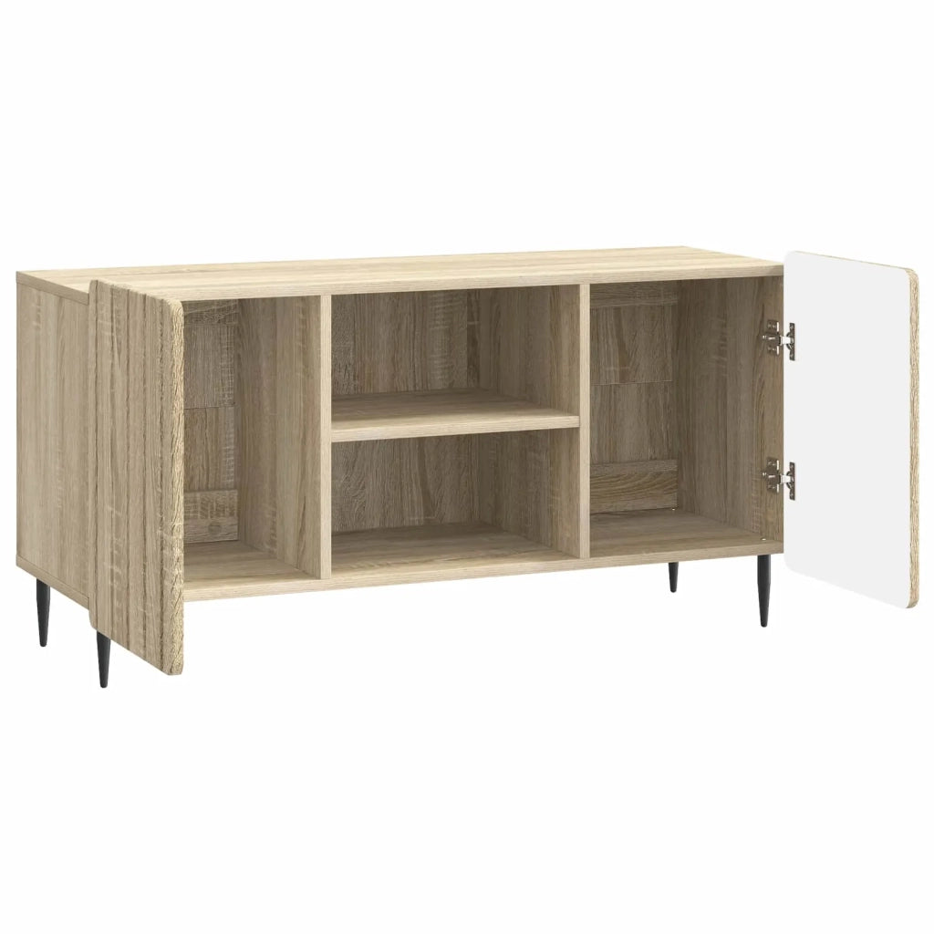 Mobile TV 102 x 34,5 x 52 cm Rovere Sonoma Legno ingegnerizzato 894467