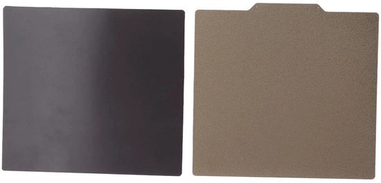 Piattaforma di Costruzione Magnetica Doppio Faccia Acciaio 220 x 240 mm - Adatta per Cambio Rapido - Aderen Ottimale - Per Stampante 3D - Dimensione Standard - Modelli Utilizzati con Frequenza - Superficie di Stampaggio