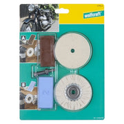 Wolfcraft Set hobbistico per lucidatura da 5 pezzi - 2178000
