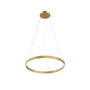 Maytoni Lampada a Sospensione Rim 1 luce LED integrato ottone alluminio