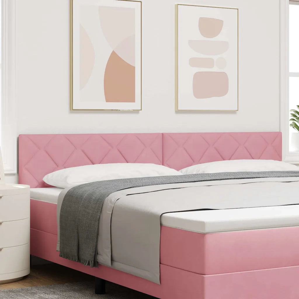 Testiera-Testata-Testiera Decorativa Rosa 200 cm Velluto