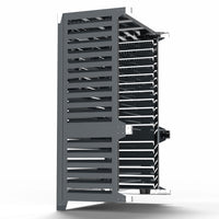 Cover Pompa di Calore 105x65x150 cm installazione a terra vicino la parete Big Blade VL Antracite