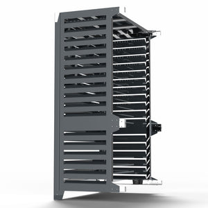 Cover Pompa di Calore 105x65x150 cm installazione a terra vicino la parete Big Blade VL Antracite