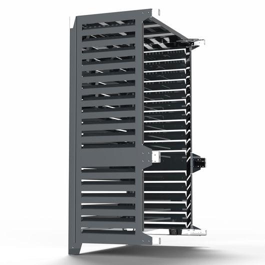 Cover Pompa di Calore 105x65x150 cm installazione a terra vicino la parete Big Blade VL Antracite