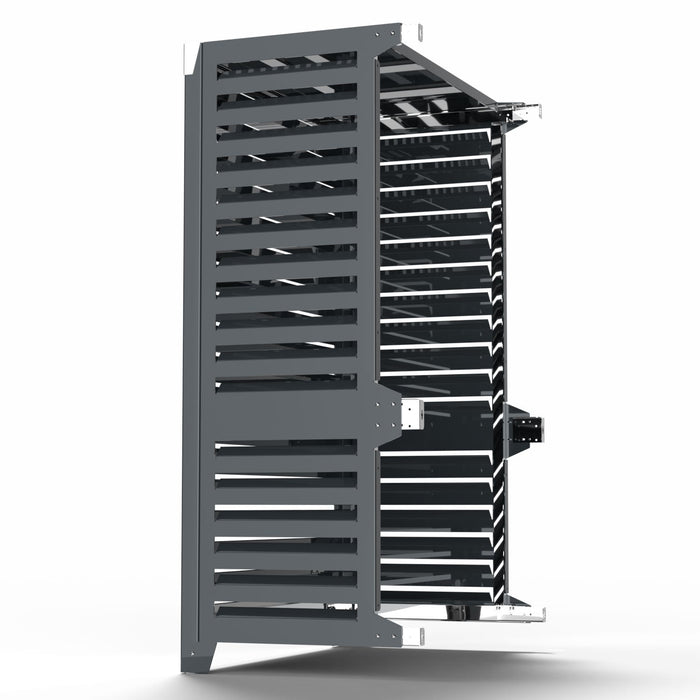 Cover Pompa di Calore 105x65x150 cm installazione a terra vicino la parete Big Blade VL Antracite