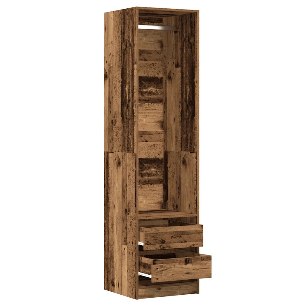 Armadio Legno Antico 50x50x200 cm in Legno Multistrato CFW2616558
