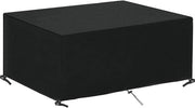 Copertura per tavolo da giardino rettangolare impermeabile e resistente alle intemperie per arredi esterni (190 x 117 x 61 cm)