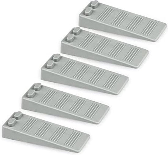 5 deurstoppers per pavimento, regolabili in altezza, resistenza al graffio, deurwig antiscivolo, alto, non tossico, senza odore sgradevole, deurbuffer, protezione per porte balconate