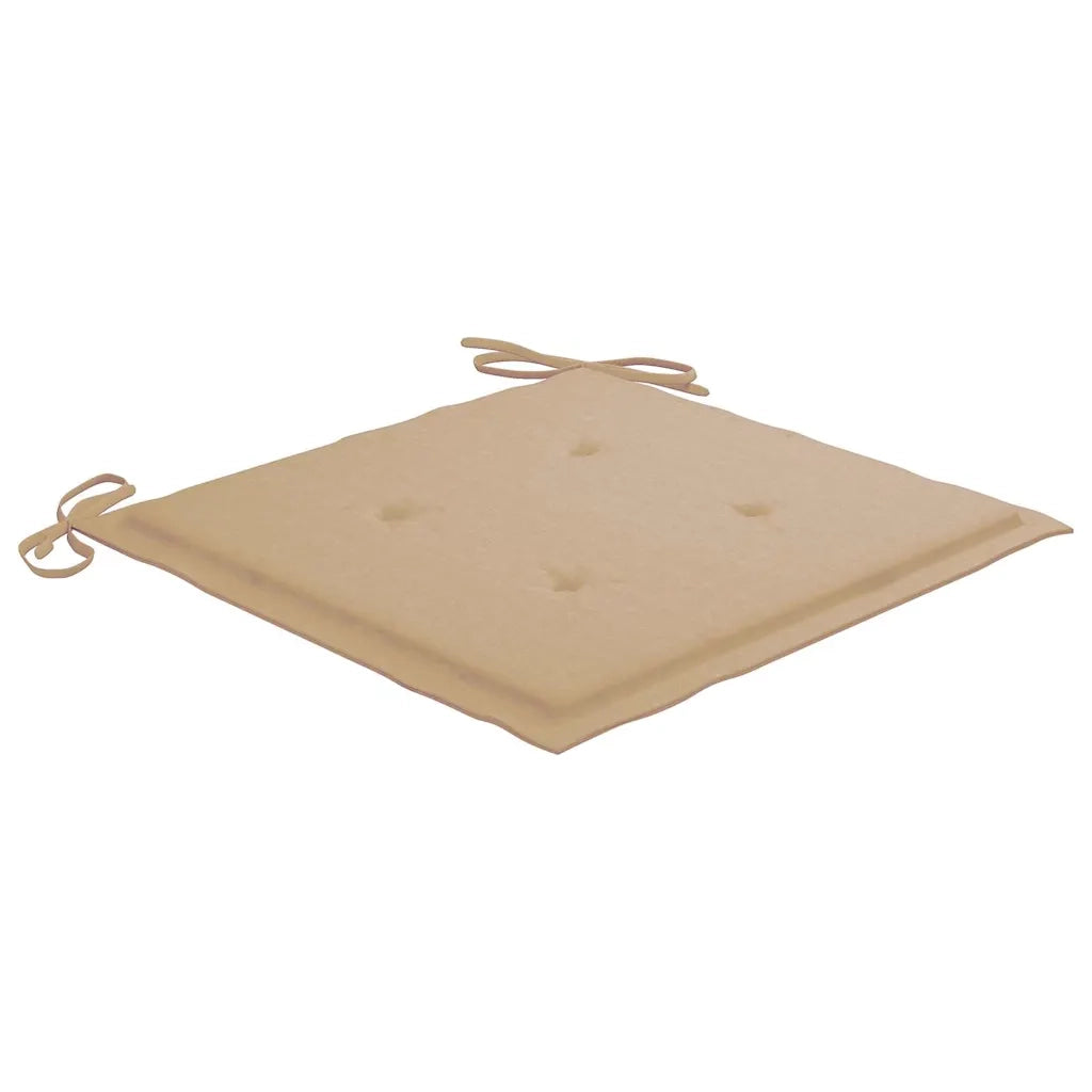 Sedie da Giardino con Cuscini 8 pz in Legno Massello di Teak cod mxl 24248