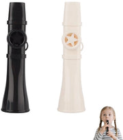 2 pezzi di nuovi strumenti musicali portatili multipack - due canne, facili da suonare, flauto comodo riutilizzabile, mini-instrumento lavabile, zaino da spalla leggero, giocattolo per bambini e adulti