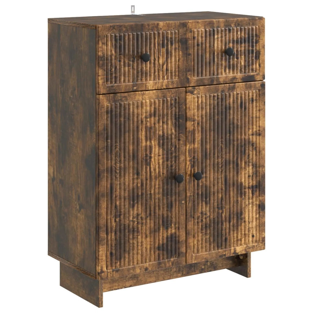 Credenza Rovere Fumo 66 x 34,5 x 90 cm Legno ingegnerizzato 893950