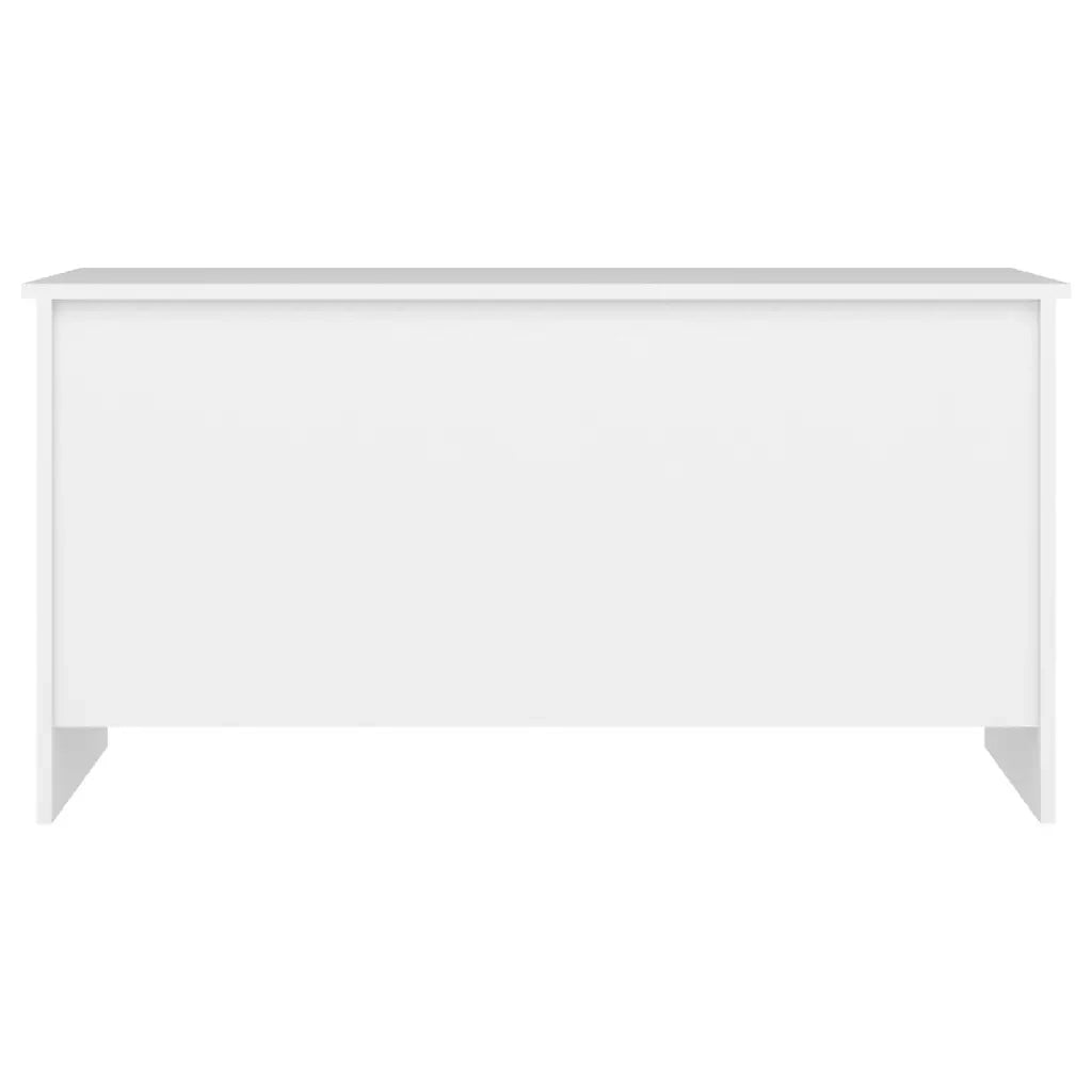 Tavolino da Salotto Bianco 102x55,5x52,5 cm Legno Multistrato cod mxl 19596