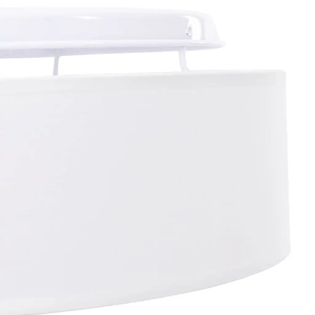 Lampada da soffitto Bianco 30 x 30 x 13,5 cm Tessuto CFW6420086