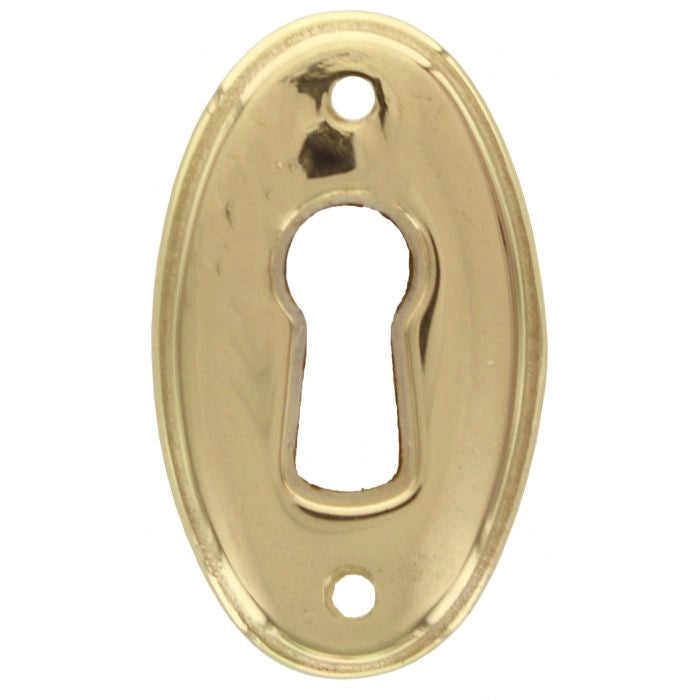 BOCCHETTA PER MOBILI '30625' 22x37 mm - Poli vernì (oro lucido) - METAL GROUP