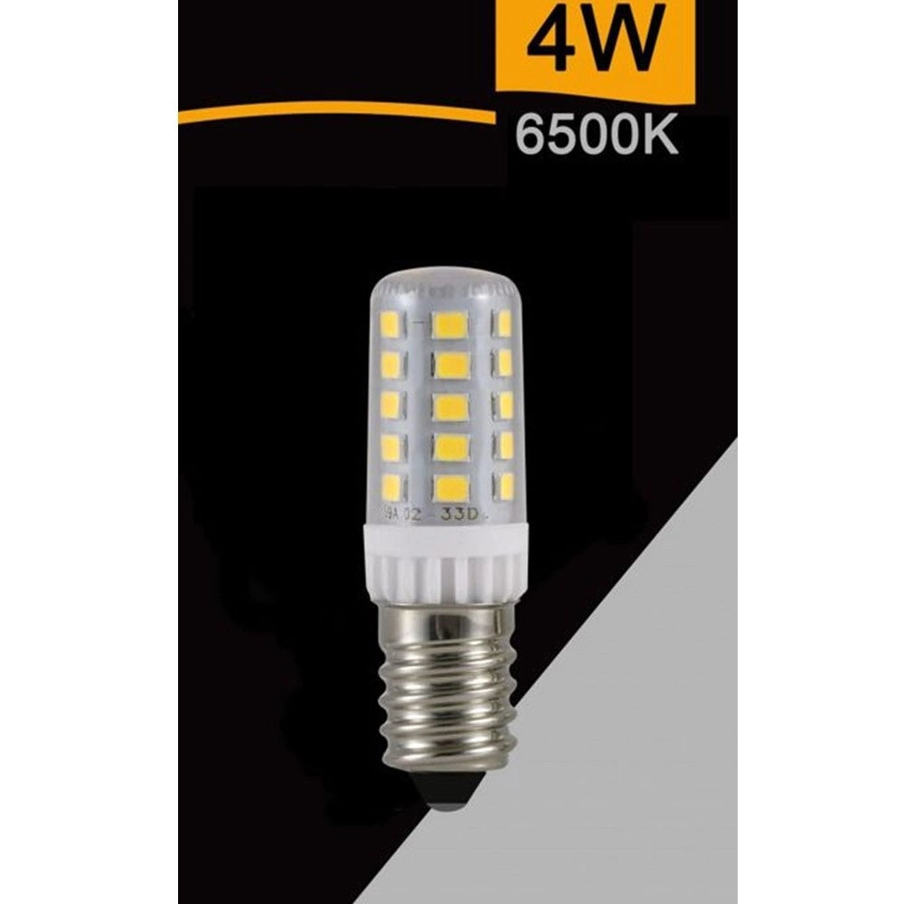 Trade Shop - Lampadina Led E14 4w 480lm Tubolare Luce Calda Fredda Naturale Sparac-e14-4w-ce2 - -bianco Freddo      -