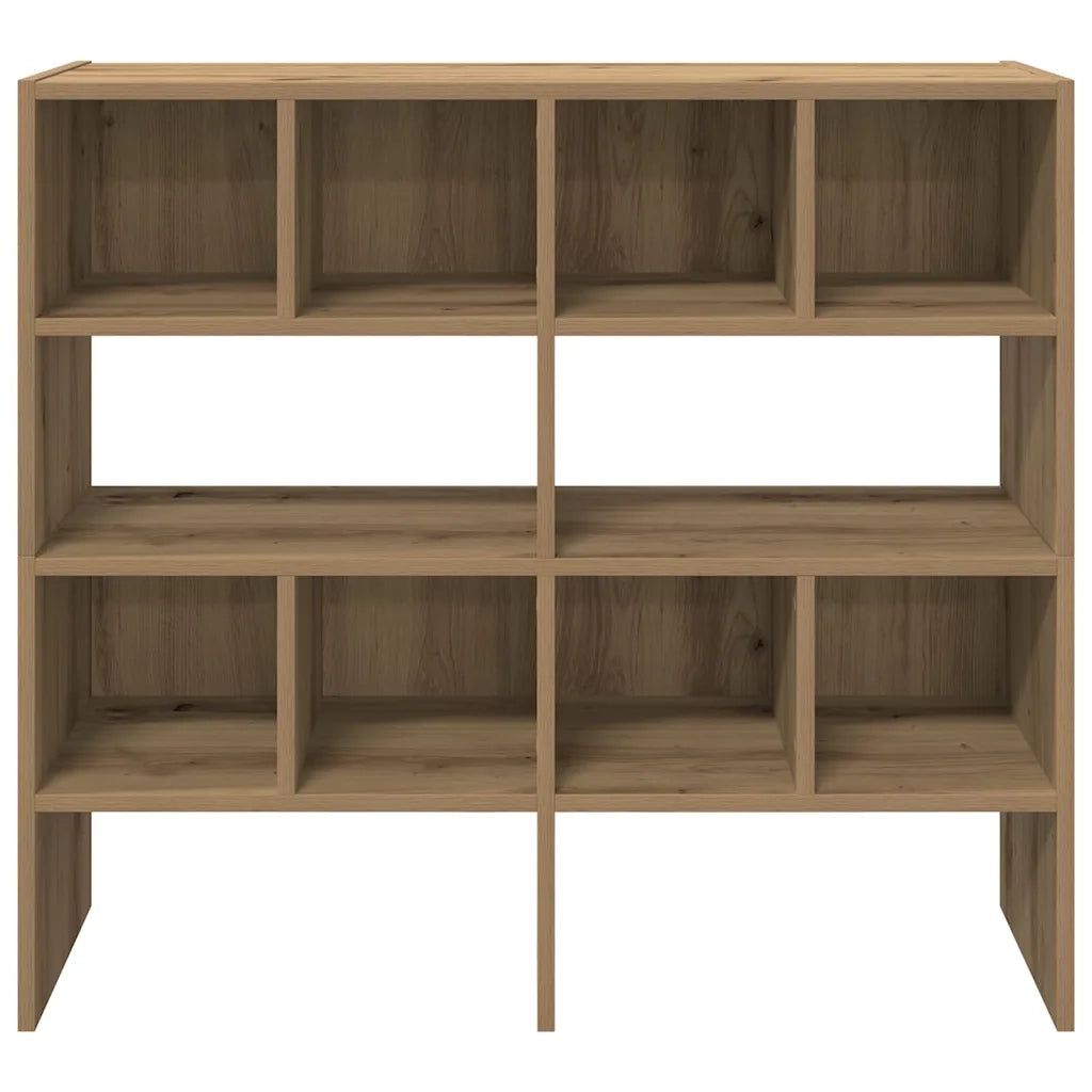 Scarpiere 2 pz Impilabili Rovere Artigianale 89,5x30x40 cm