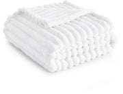 Piumino soffice - Deconzio in lana e fleece, deconzio per divano, coperta morbida e calda per decorazione di camera, coperte morbide e calde, 150 x 200 cm