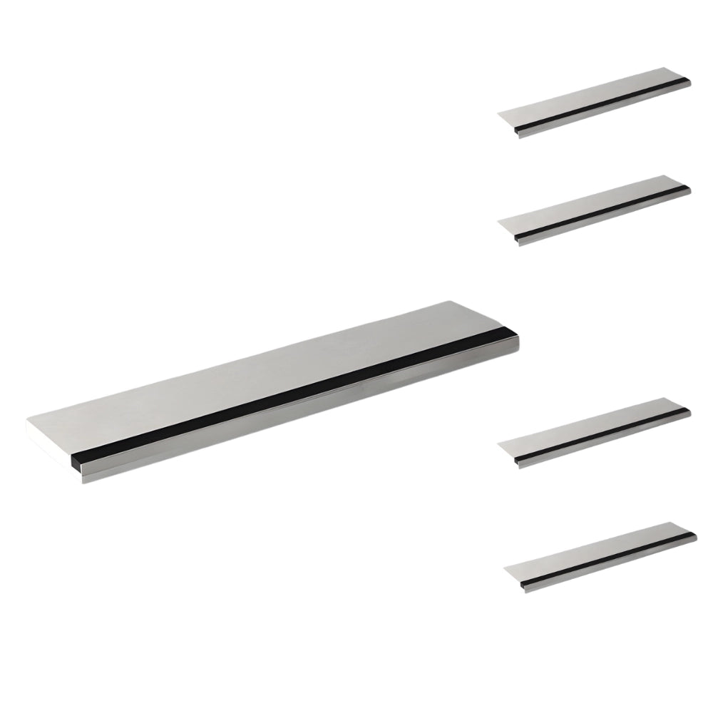 Semilavorato filomuro cartongesso alluminio led 8x200 cm 5 pezzi 10 m lineari