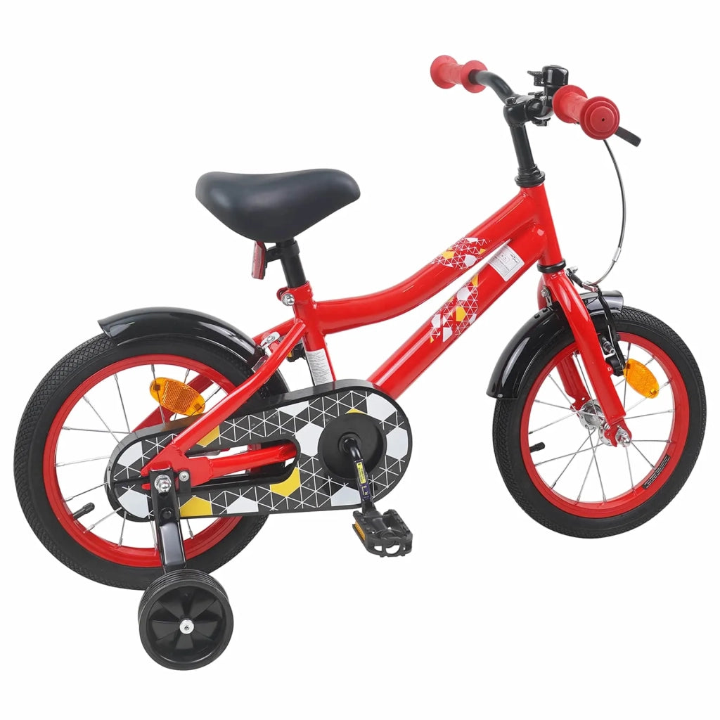 Bicicletta per Bambini 16 Pollici per bambini di 4-6 anni Rosso