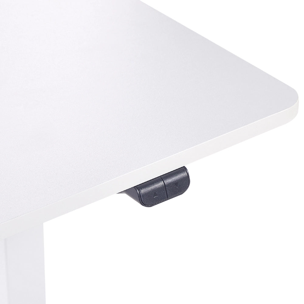 Scrivania elettrica ad altezza regolabile bianco 120x60 cm ufficio studio lavoro