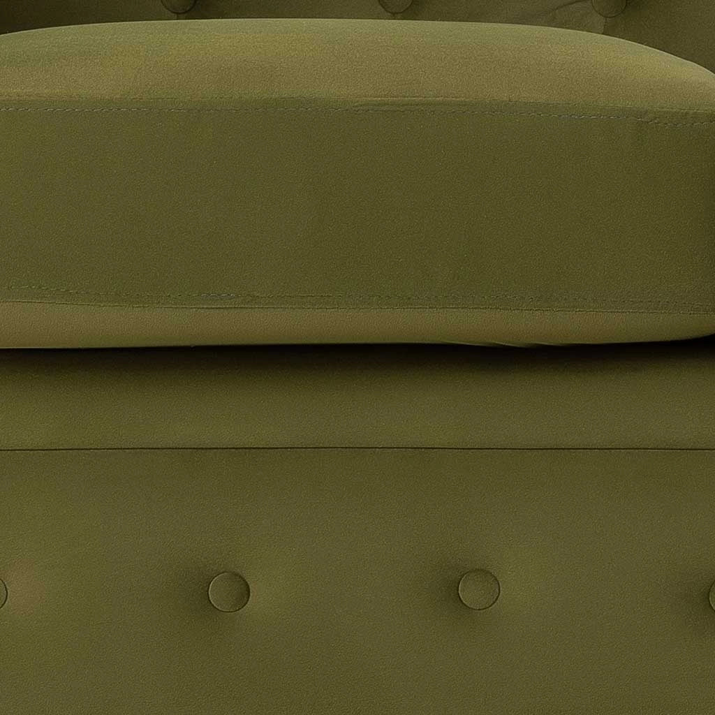 Divano verde 160x82x76h cm