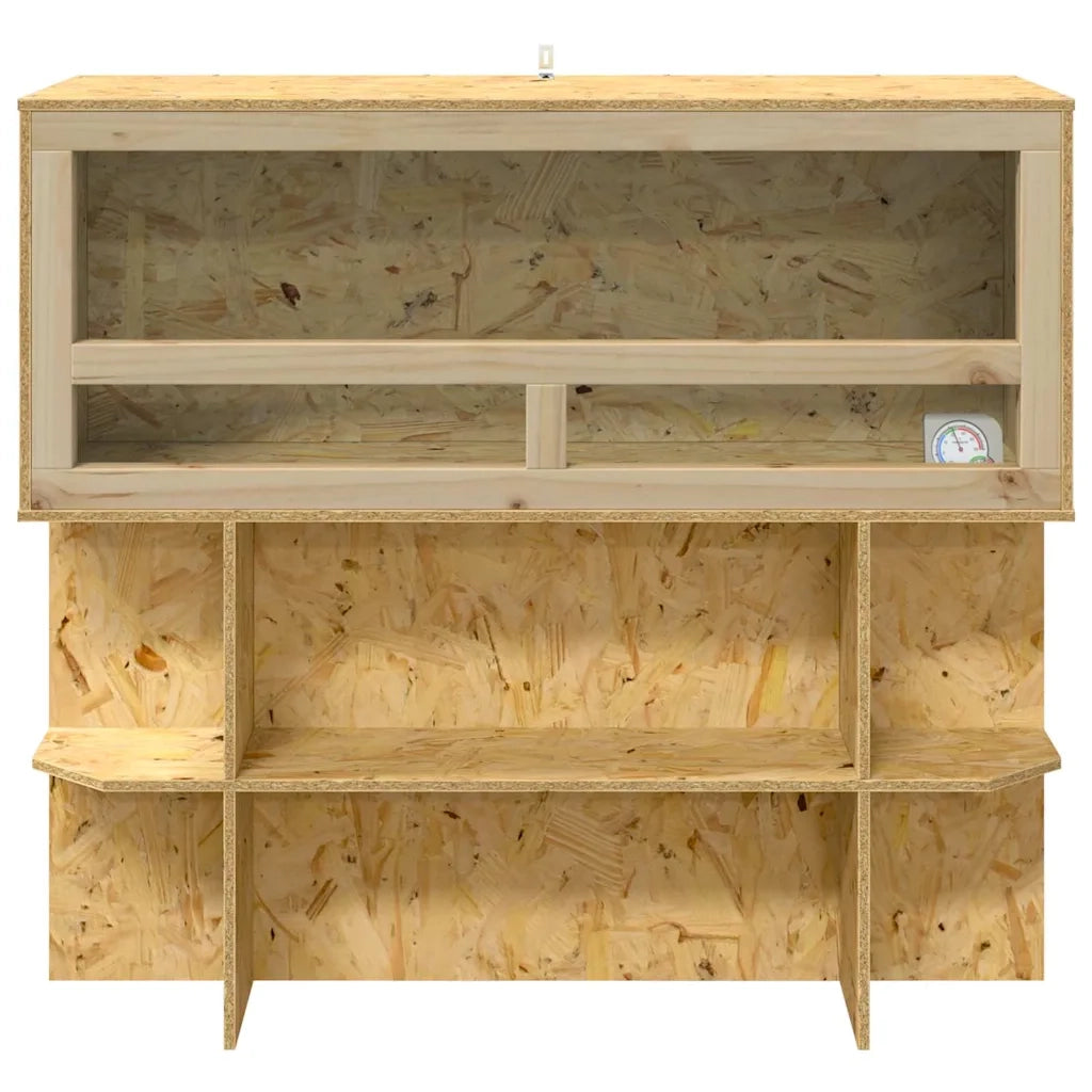 Terrario Marrone 100 x 40 x 90 cm OSB CFW4200254