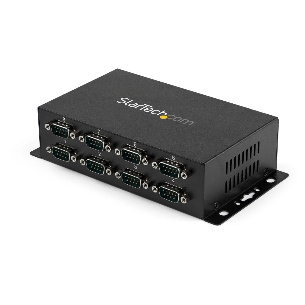 Startech.com hub adattatore usb a db9 rs232 seriale 8 porte – guide din industriali din e montabile a parete - ICUSB2328I