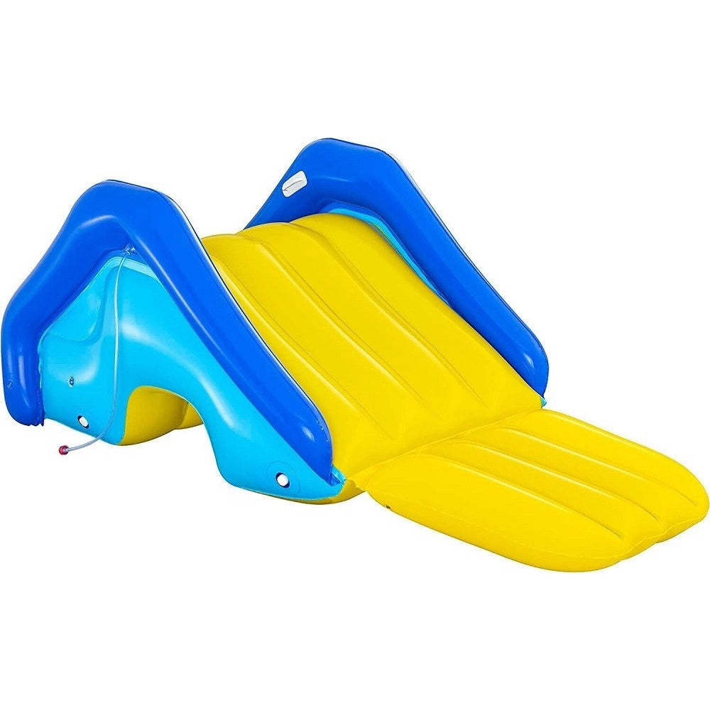 Trade Shop - Scivolo Gonfiabile Gigante Per Piscine Interrate 247x124x100cm Per Bambini 52453 -