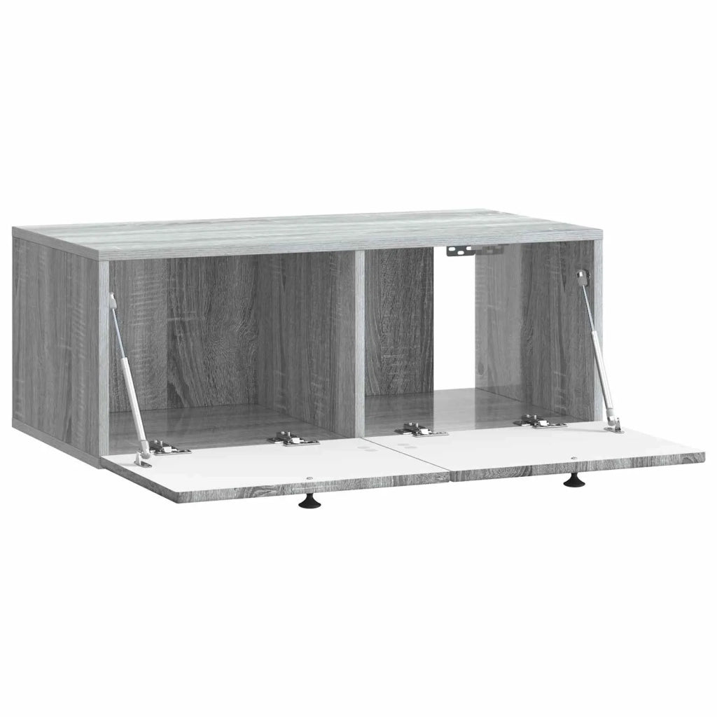 Mobile Porta TV da Muro Grigio Sonoma 78,5 x 41 x 30 cm