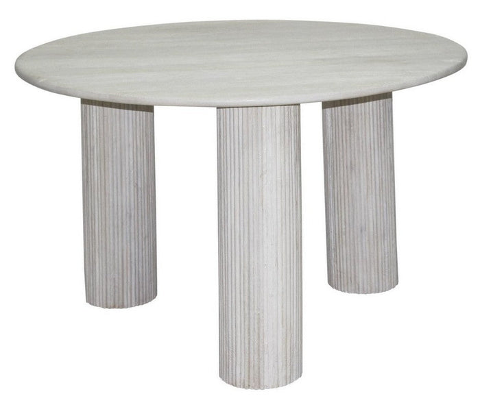 Tavolo Ø120x77h cm Dacca Naturale