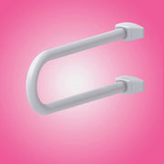 Maniglia di Sicurezza Fissa per Disabili in Alluminio Bianco  52.5 x 21 x 20 cm