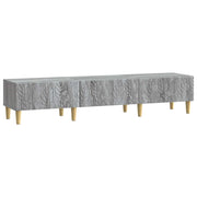 Mobile TV-Credenza per TV 147 x 34,5 x 30 cm Sonoma grigio Legno ingegnerizzato