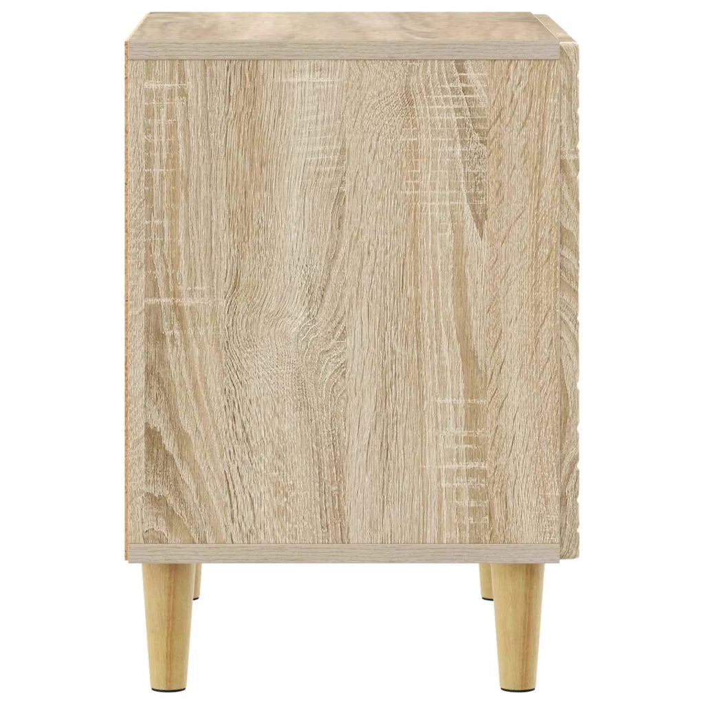 Comodino Rovere Sonoma 43 x 34,5 x 50 cm Legno ingegnerizzato 895029