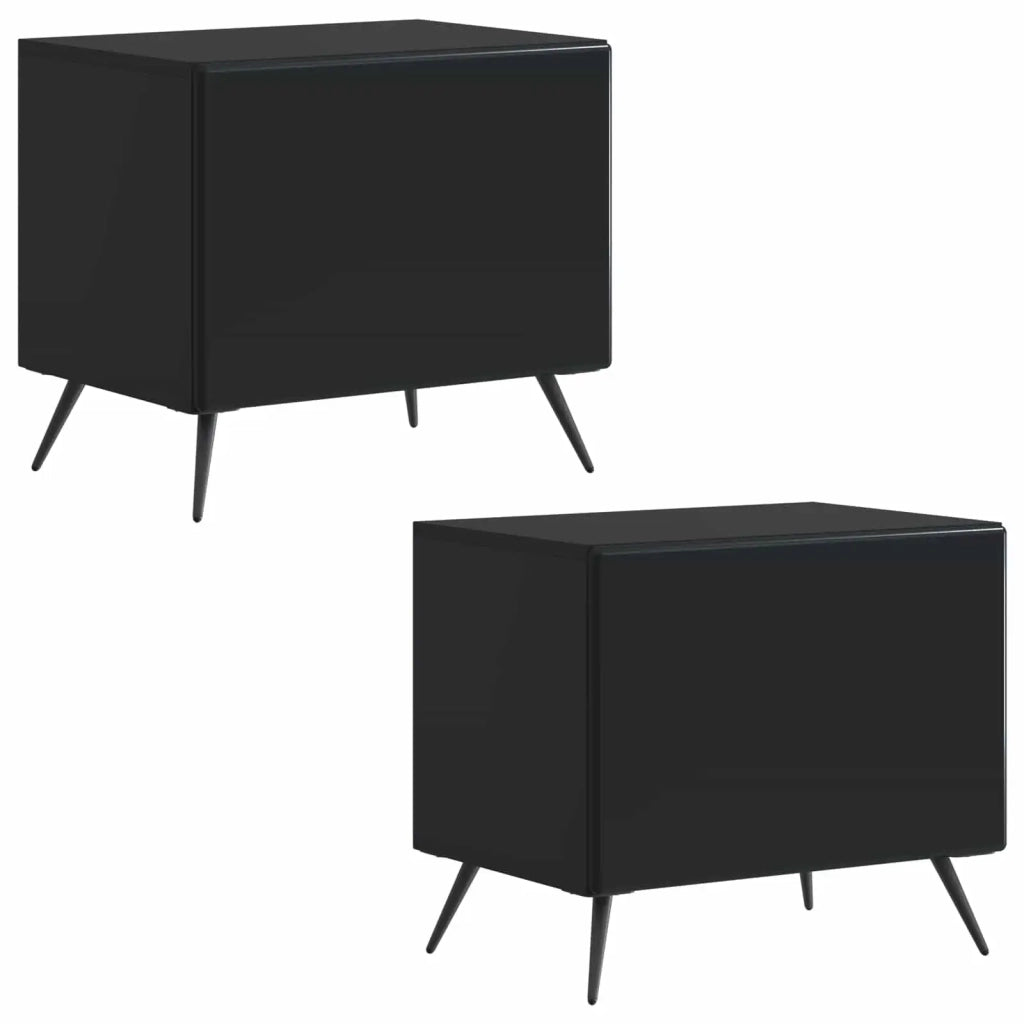 Mobile TV Nero Legno ingegnerizzato 897556