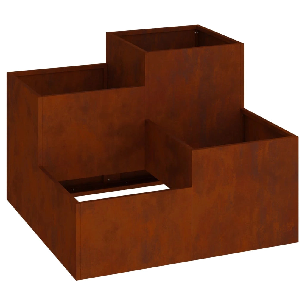 Vaso da giardino Ruggine 100 x 100 x 60 cm