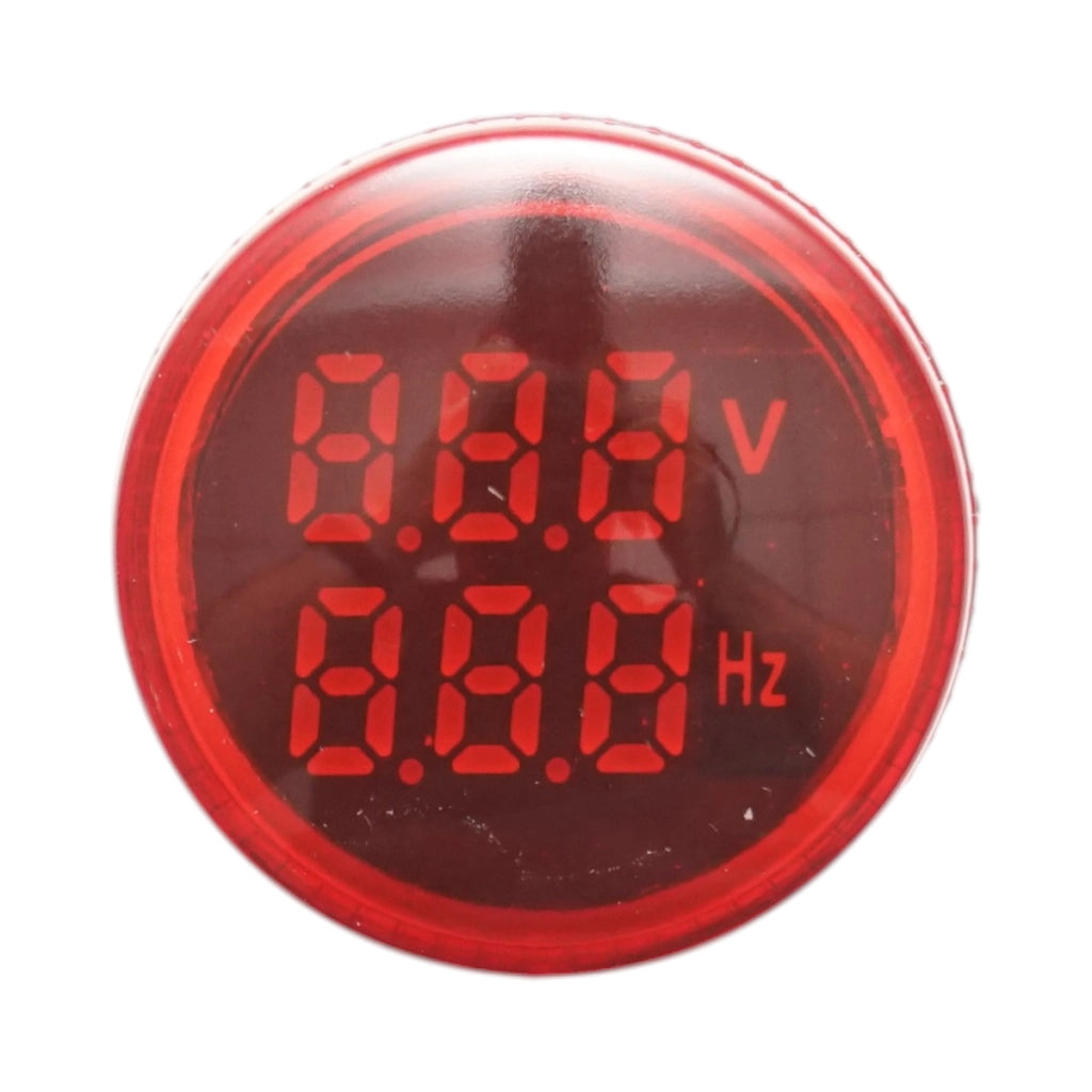 Voltmetro e indicatore di frequenza LED rosso 0-99Hz/50-500V AC Breckner Germany