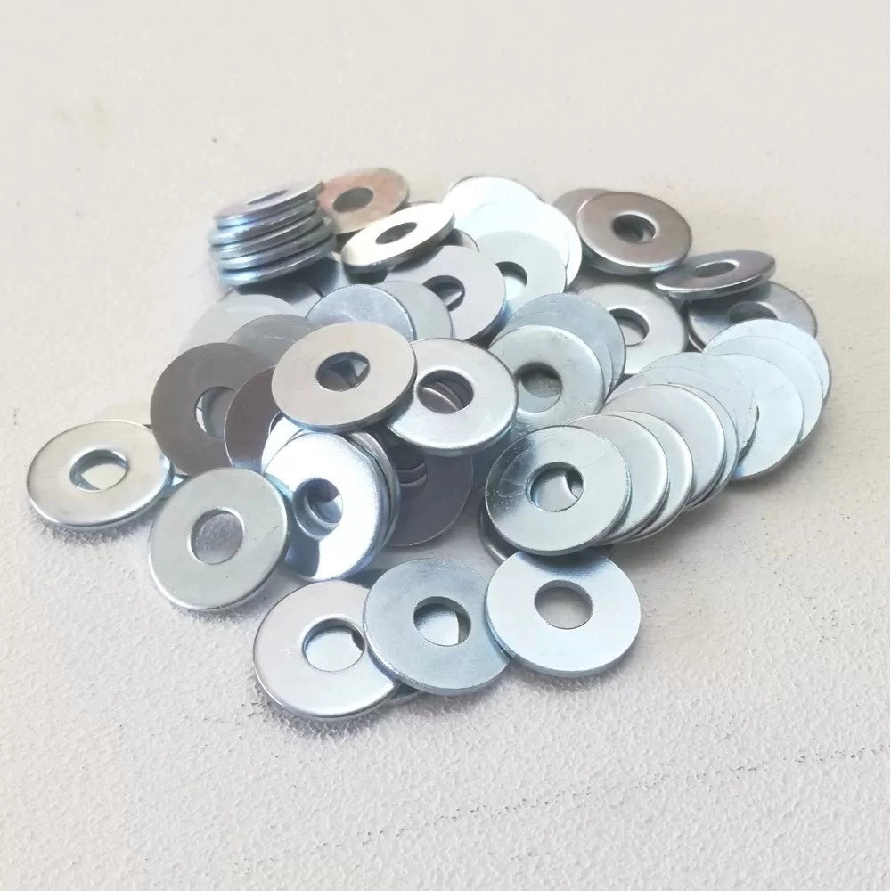Rondella m 10 x 30mm zincata larga - 50pz
