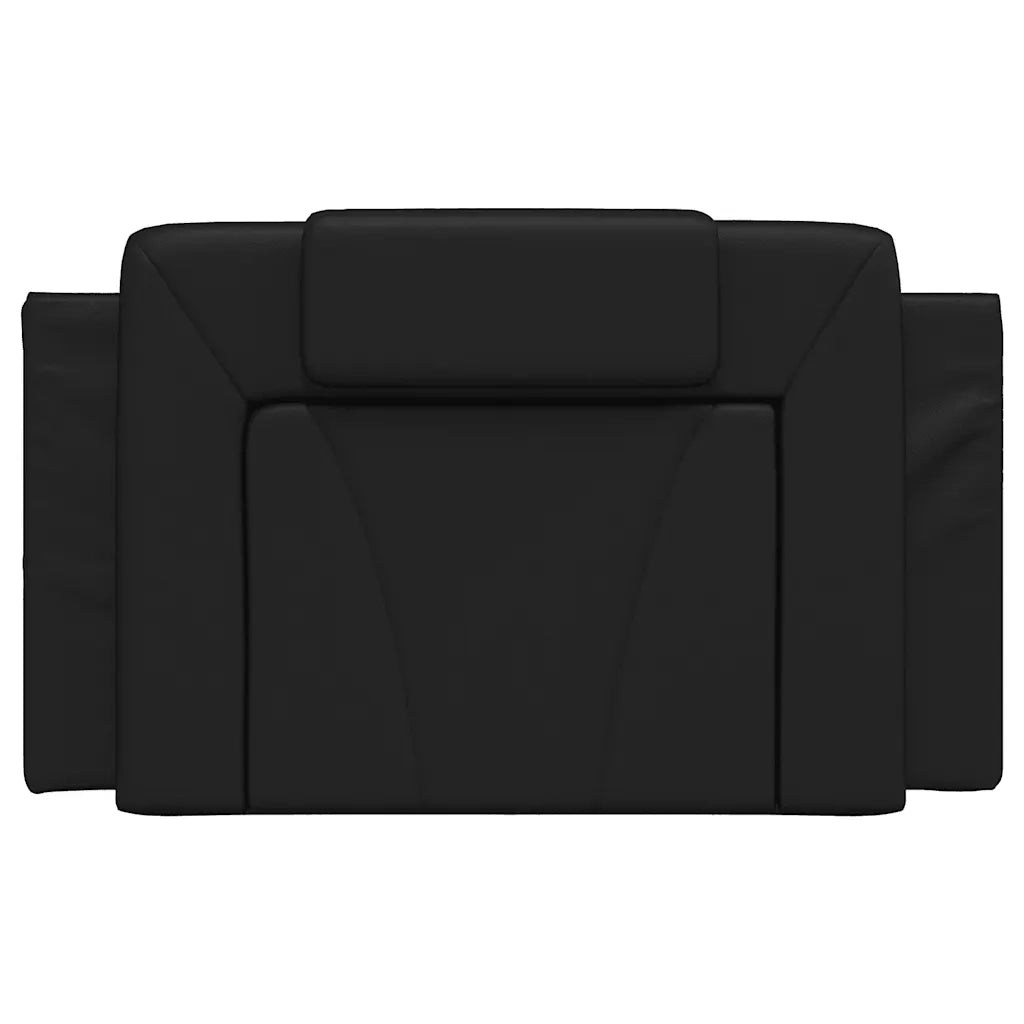 Cuscino Testiera Viana Nero 80 cm in Similpelle CFW9976598